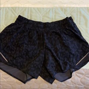 Lululemon cheetah shorts